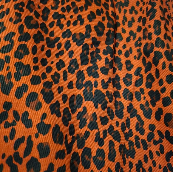 Charlotte Russe red leopard print mini skirt - Picture 8 of 8